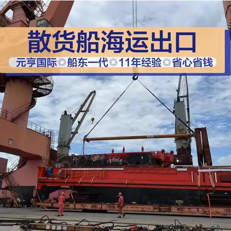 國際船務(wù)代理視角下的件雜船與散貨散裝船至荷臺(tái)達(dá)海運(yùn)物流專線解析